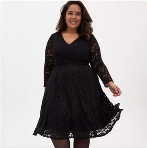 NWT Torrid Lace Skater Dress Size 30